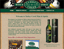 Tablet Screenshot of knoxvillewine.com